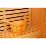 Sunray 3 Person Westlake 300LX Luxury Traditional Steam Sauna - BathVault