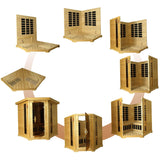 Golden Designs 4-5 Person Near Zero EMF Far IR Sauna GDI-6445-01 - BathVault