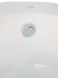 Eago 66 in. Acrylic Flatbottom Air Bath Bathtub in White - BathVault