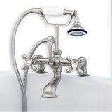 Cambridge Plumbing Clawfoot Tub Faucet - Telephone CAM463-2 - BathVault