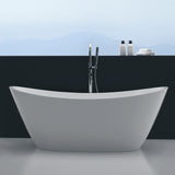Eviva Bella 60″ White Acrylic Free Standing Bathtub - BathVault