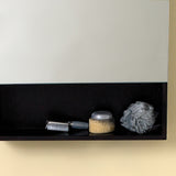 Fresca 24" Espresso Bathroom Medicine Cabinet w/ Small Bottom Shelf - BathVault