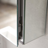 Fresca 50" Wide x 26" Tall Bathroom Medicine Cabinet w/ Mirrors - BathVault