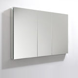 Fresca 50" Wide x 36" Tall Bathroom Medicine Cabinet w/ Mirrors - BathVault