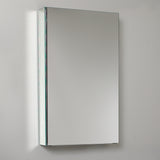 Fresca 15" Wide x 26" Tall Bathroom Medicine Cabinet w/ Mirrors - BathVault