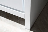Fresca Allier 48" White Modern Bathroom Vanity w/ Mirror - BathVault