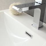 Fresca Milano 26" White Oak Modern Bathroom Vanity w/ Medicine Cabinet - BathVault