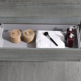 Fresca Catania 36" Ocean Gray Wall Hung Modern Bathroom Vanity w/ Medicine Cabinet - BathVault