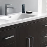Fresca Imperia 48" Dark Gray Oak Free Standing Modern Bathroom Vanity w/ Medicine Cabinet - BathVault