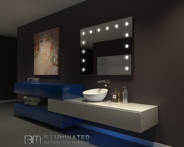 IB Mirror Hollywood 48 x 36 Mirror - BathVault