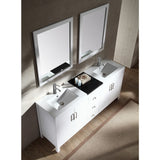 ARIEL Hanson 72" Double Sink Vanity Set K072D - BathVault