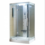 Mesa WS-300 Steam Shower 47"W x 35"D x 85"H - Clear Glass - BathVault