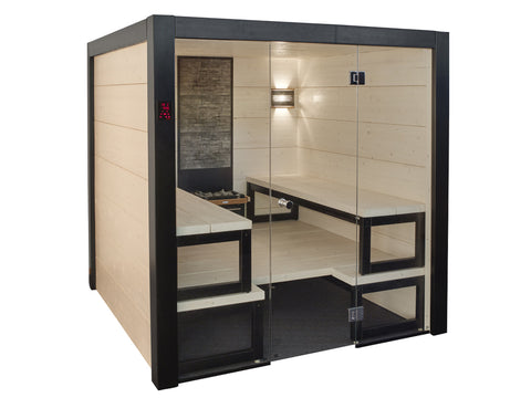 Almost Heaven Saunas Solide Indoor Sauna with Virta Heater - BathVault