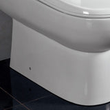 ARIEL Platinum Camilla Elongated Toilet with Dual Flush TB351M - BathVault