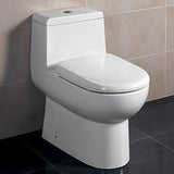 ARIEL Platinum Camilla Elongated Toilet with Dual Flush TB351M - BathVault
