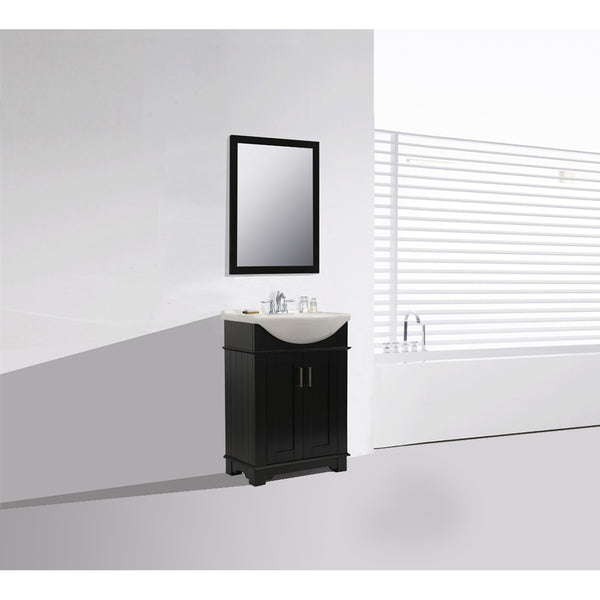 Legion Furniture 24" White Porcelain Bathroom Vanity - WLF6042 - BathVault